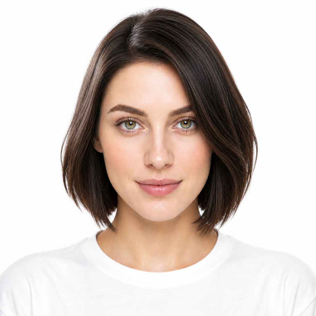 A-Line Bob hairstyle example on a woman