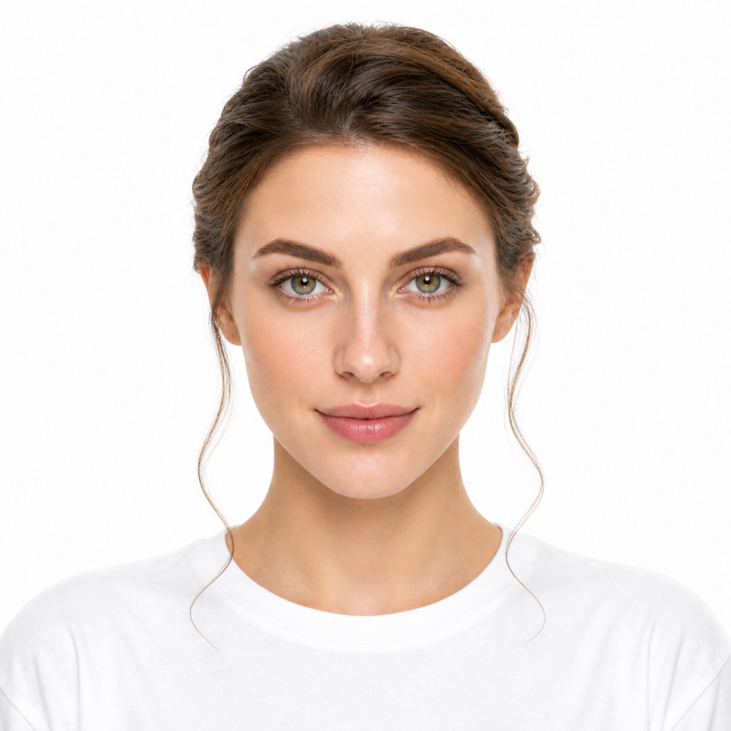 Twist and Pin Updo hairstyle example on a woman