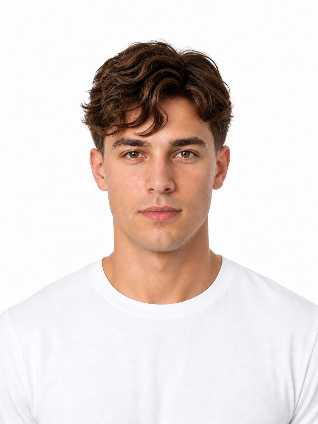 Choppy Layers hairstyle example on a man