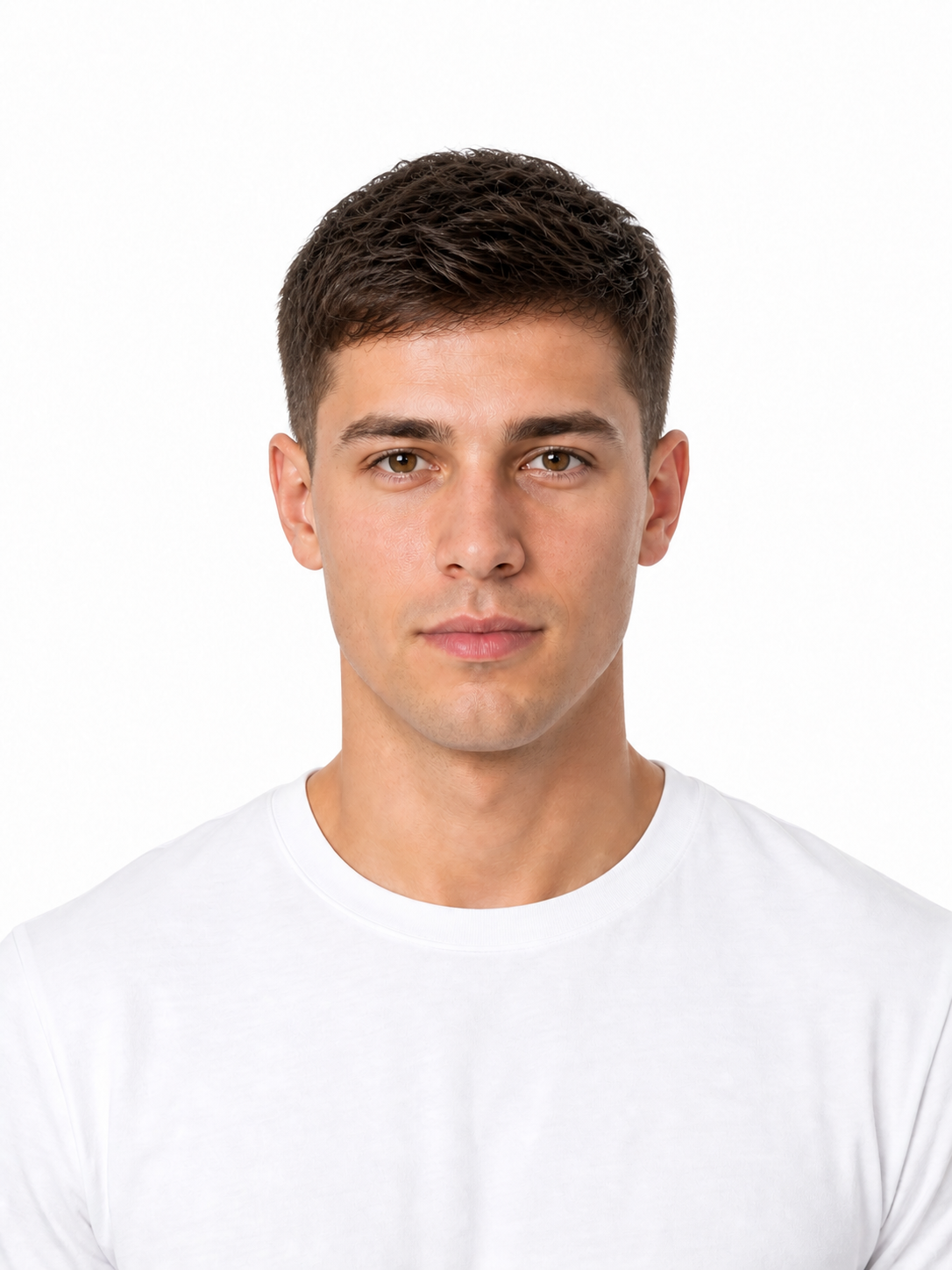 Crew Cut hairstyle example on a man