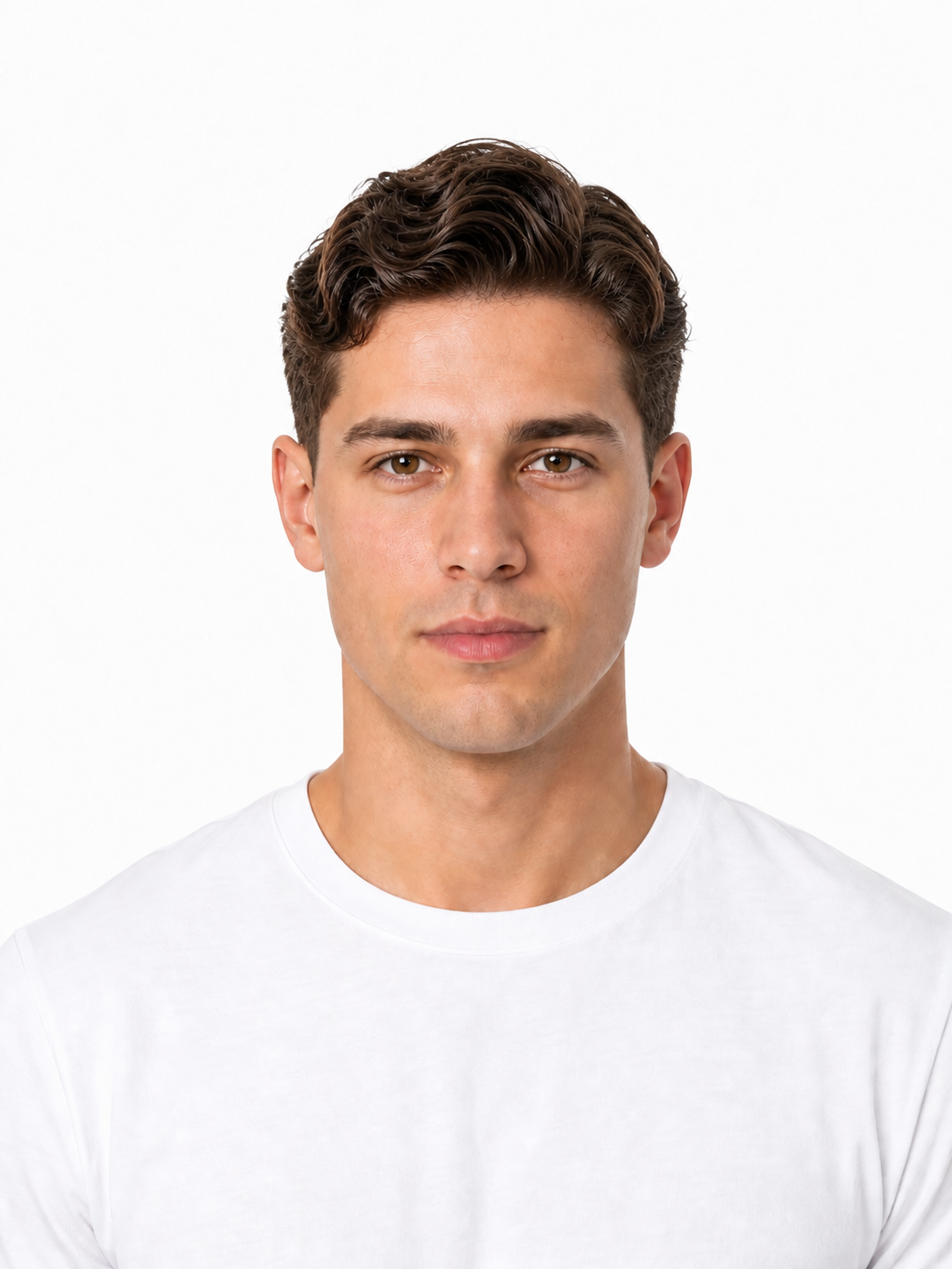 Finger Waves hairstyle example on a man
