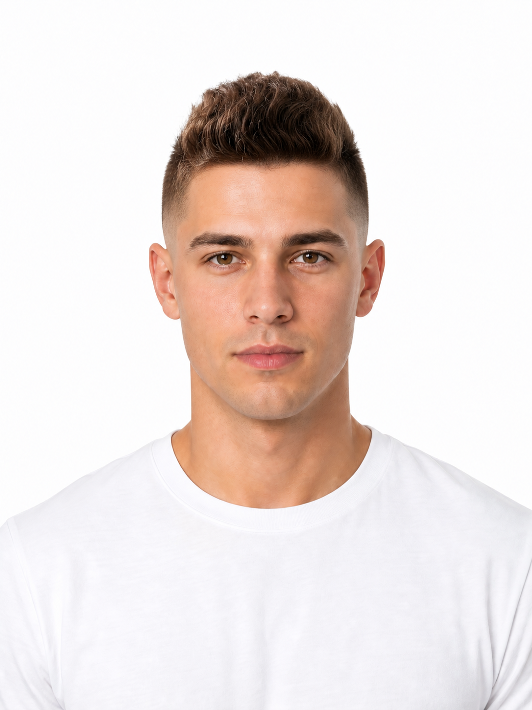 Mohawk Fade hairstyle example on a man