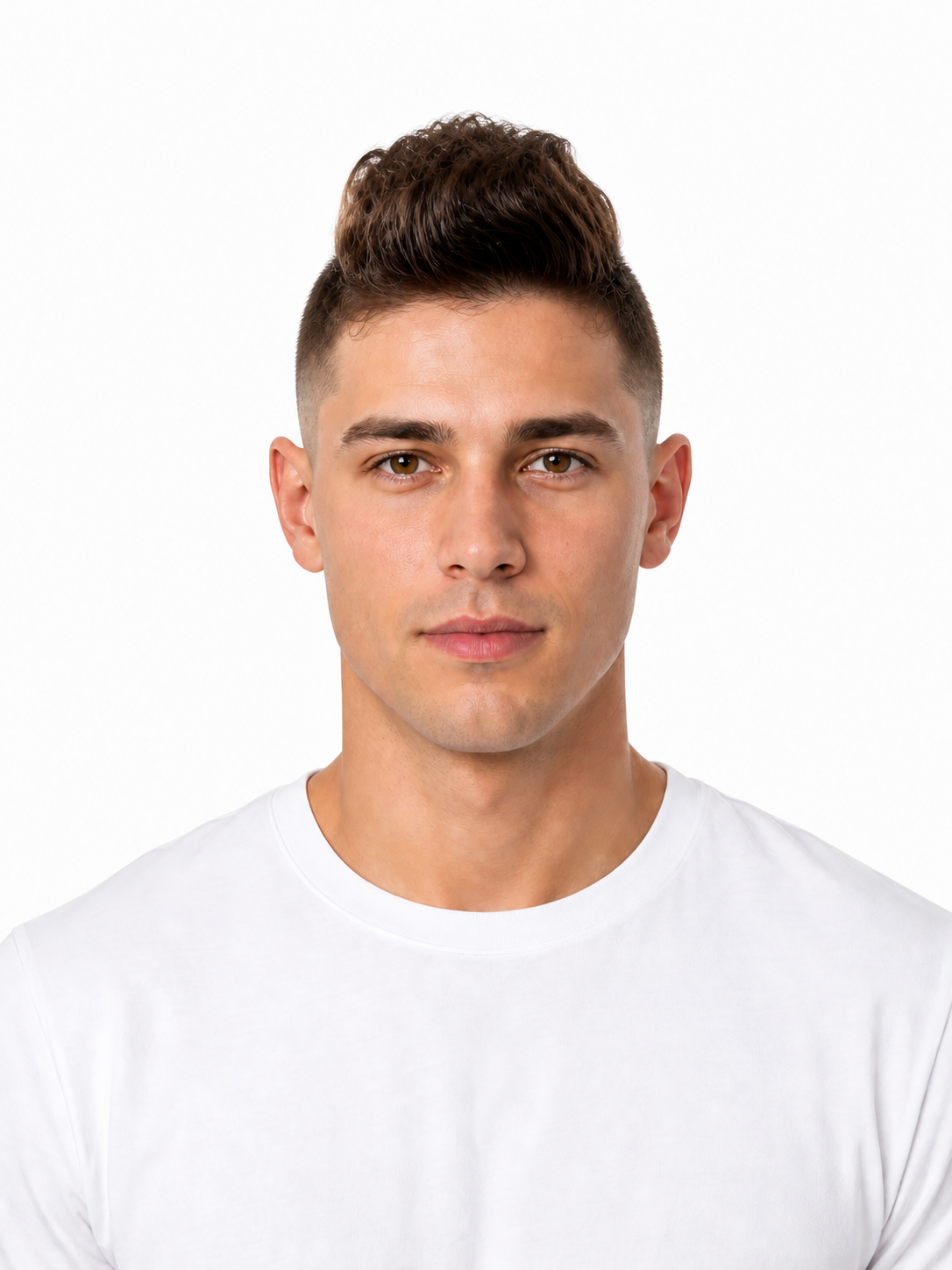 Mohawk hairstyle example on a man