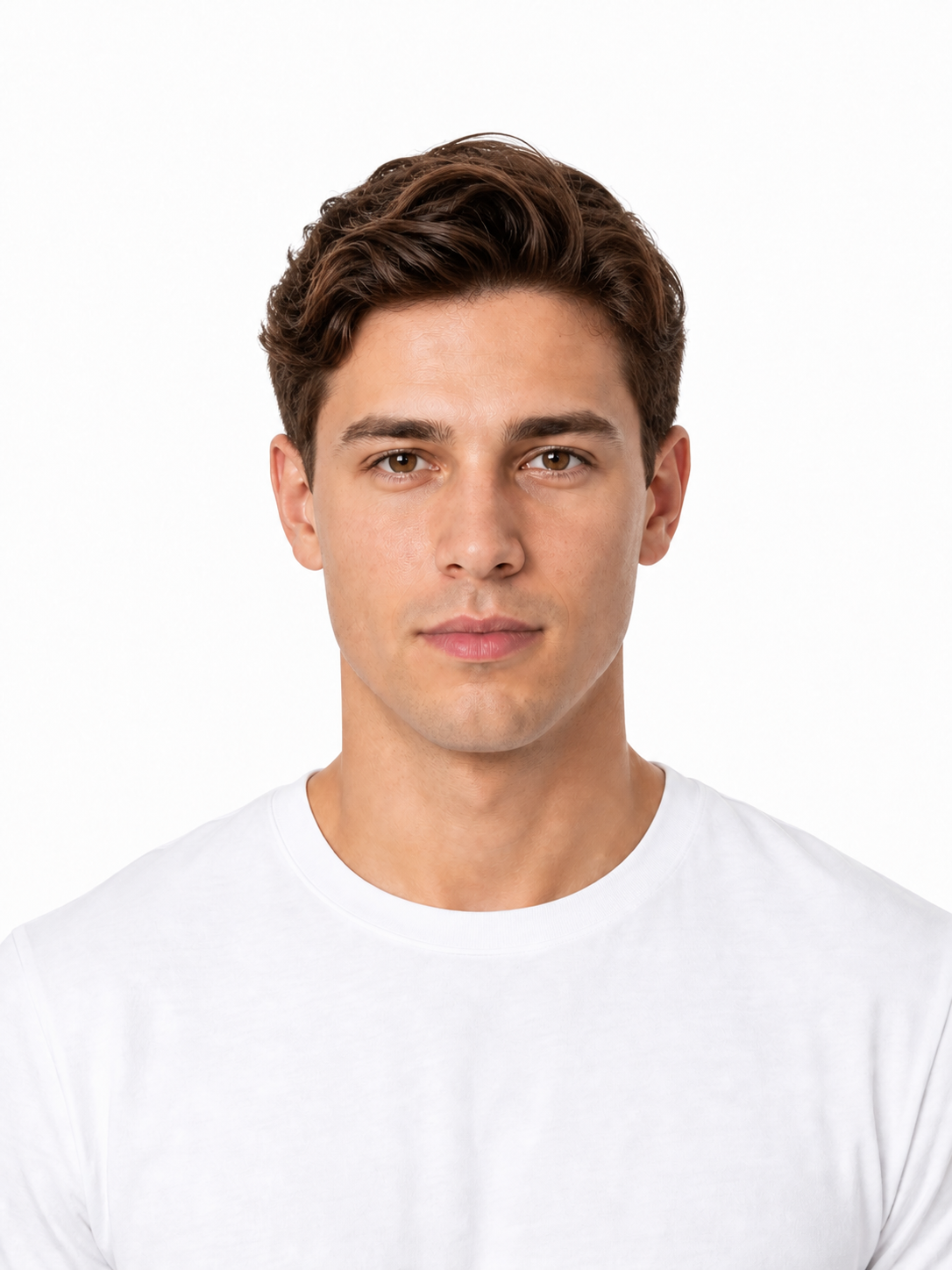 Side-Parted hairstyle example on a man
