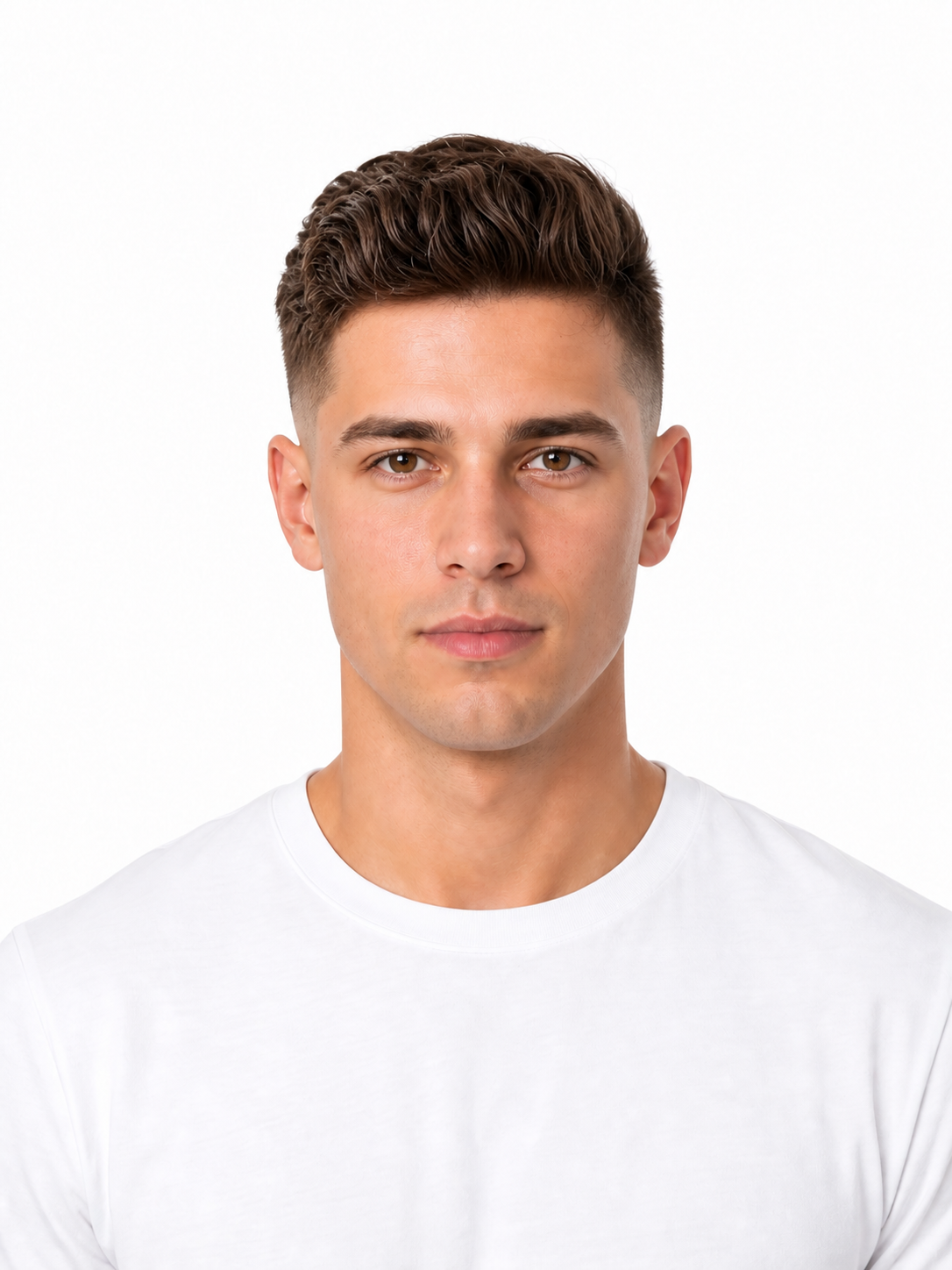 Undercut hairstyle example on a man